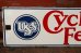 画像2: dp-220401-24 USS Cyclone Fence / Vintage Sign (2)