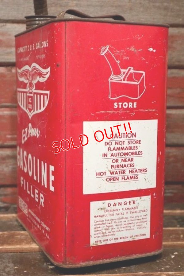 画像5: dp-220501-96 E-Z Pour EAGLE / 2 U.S. GALLONS Gasoline Can