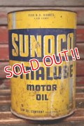 dp-220501-71 SUNOCO DYNALUBE / 1940's 5 U.S. QUART Motor Oil Can