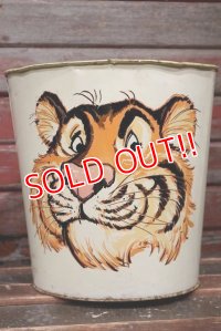 ct-220501-56 Esso Tiger / CHEINCO 1960's Tin Trash Can