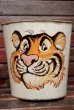 画像1: ct-220501-56 Esso Tiger / CHEINCO 1960's Tin Trash Can (1)