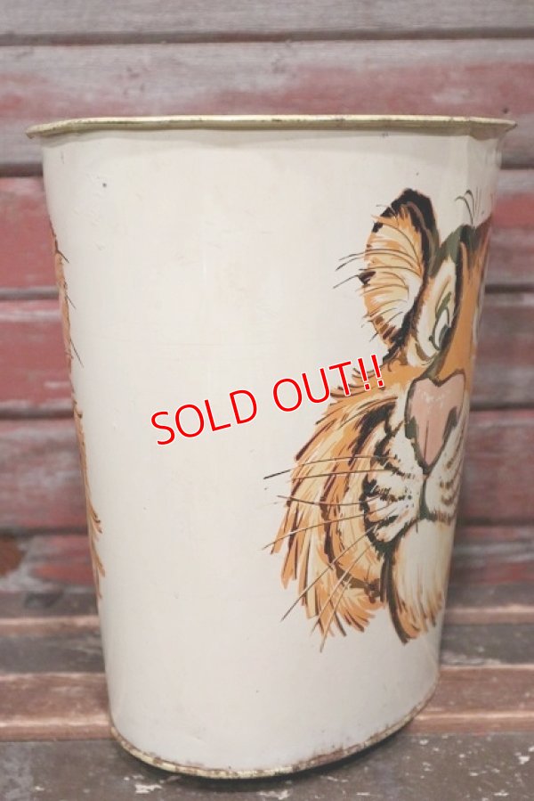 画像6: ct-220501-56 Esso Tiger / CHEINCO 1960's Tin Trash Can