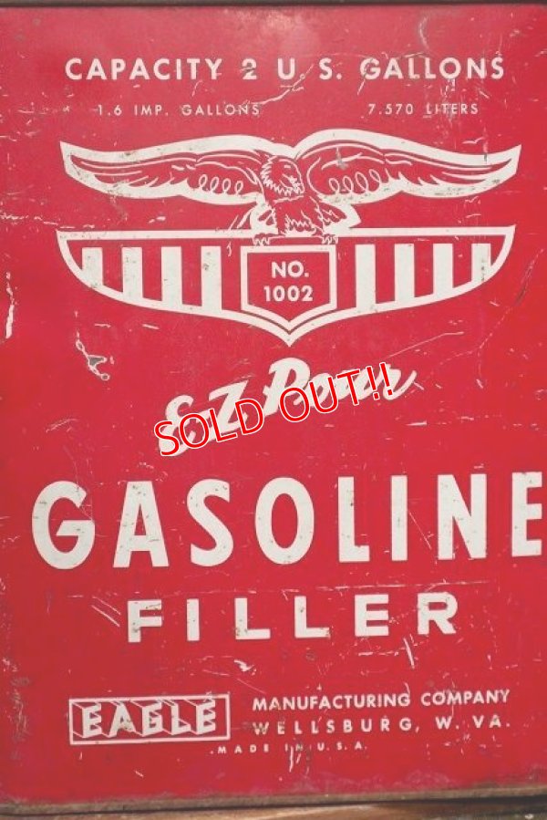 画像2: dp-220501-96 E-Z Pour EAGLE / 2 U.S. GALLONS Gasoline Can