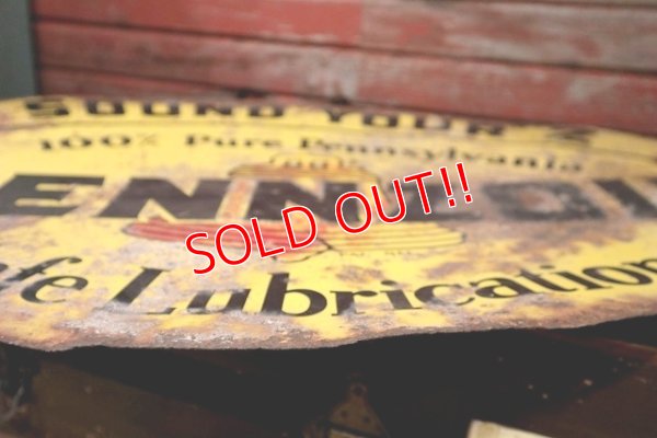 画像10: dp-220501-15 PENNZOIL / 1950's Metal Sign