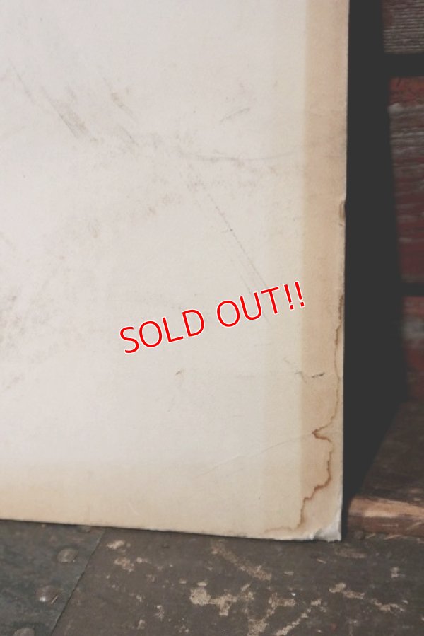 画像11: dp-220501-74 CHAMPION / SPARK PLUGS Vintage Paper Sign