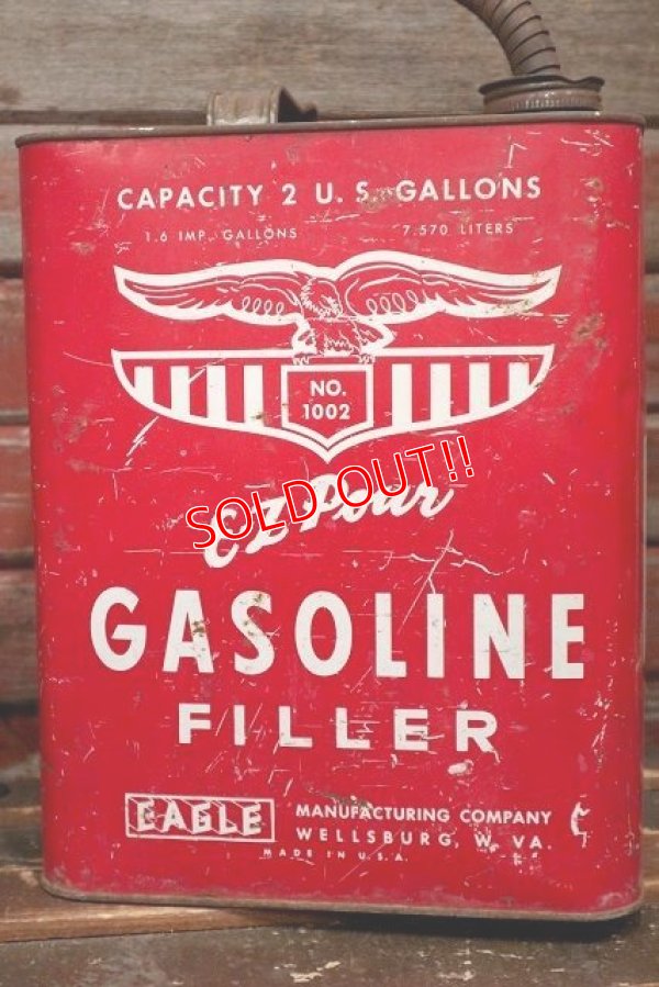 画像3: dp-220501-96 E-Z Pour EAGLE / 2 U.S. GALLONS Gasoline Can