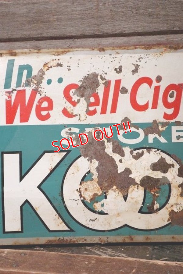 画像3: dp-220501-19 KOOL / 1960's Metal Sign