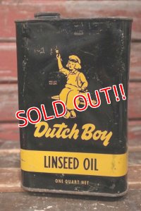 dp-220501-33 Dutch Boy / 1960's LINSEED OIL Can