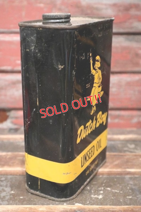 画像5: dp-220501-33 Dutch Boy / 1960's LINSEED OIL Can
