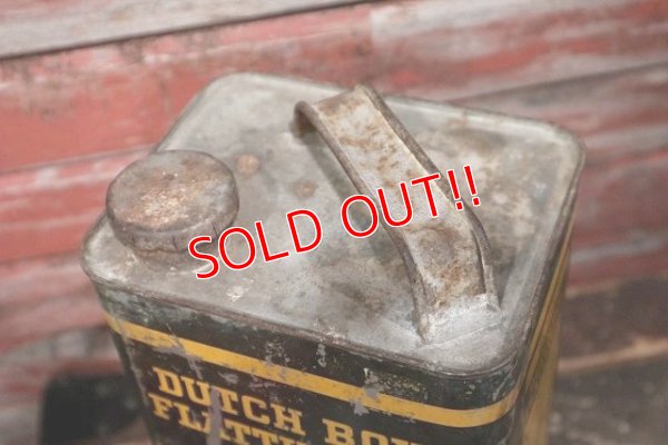 画像6: dp-220501-16 DUTCH BOY / 1940's FLATTING OIL ONE GALLON Can