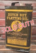 dp-220501-16 DUTCH BOY / 1940's FLATTING OIL ONE GALLON Can