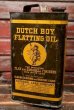 画像1: dp-220501-16 DUTCH BOY / 1940's FLATTING OIL ONE GALLON Can (1)