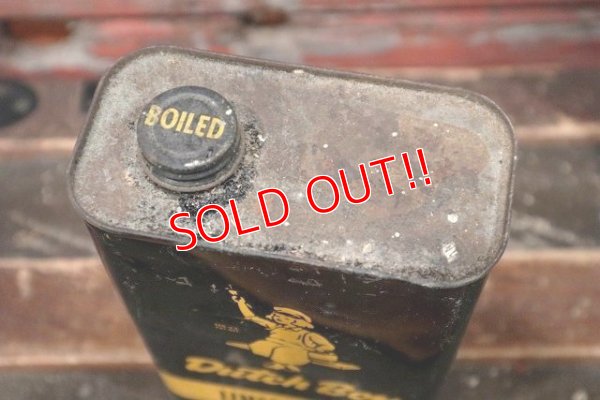 画像6: dp-220501-33 Dutch Boy / 1960's LINSEED OIL Can