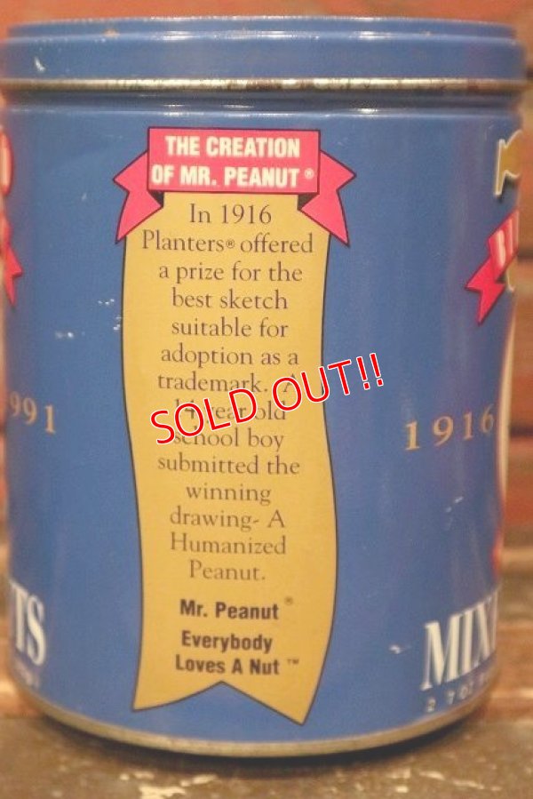 画像5: ct-220501-60 PLANTERS / MR.PEANUT MIXED NUTS 1991 75th BIRTHDAY Can