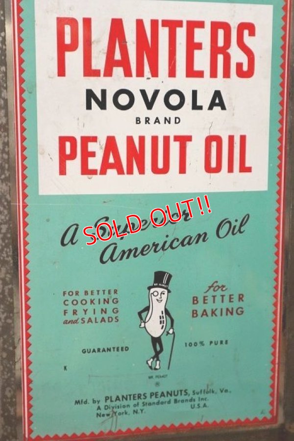 画像5: ct-220501-50 PLANTERS / MR.PEANUT 1960's NOVALA PEANUT OIL 5 GALLONS Can