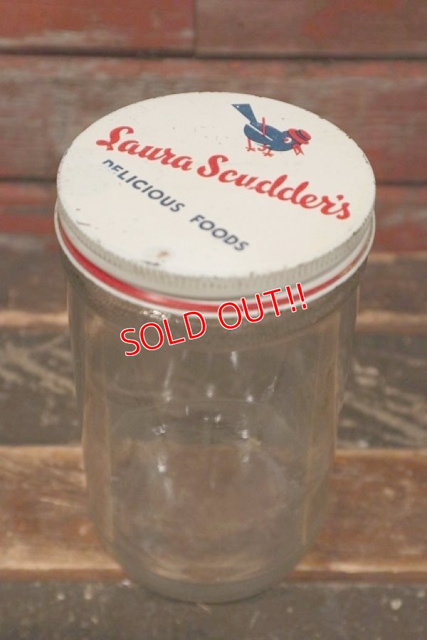 画像2: dp-220501-103 Laura Scudder's DELICIOUS FOODS / Vintage Glass Jar