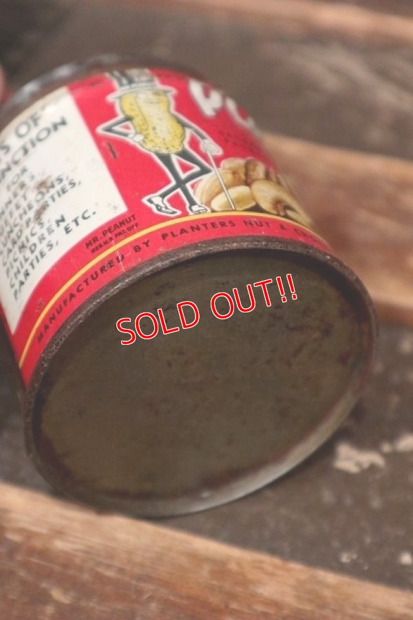 画像8: ct-220501-62 PLANTERS / MR.PEANUT 1930's-1940's MIXED NUTS Can