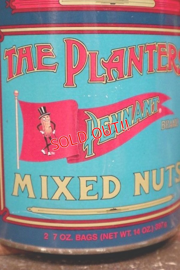 画像2: ct-220501-59 PLANTERS / MR.PEANUT MIXED NUTS 1989 Limited Edition Can
