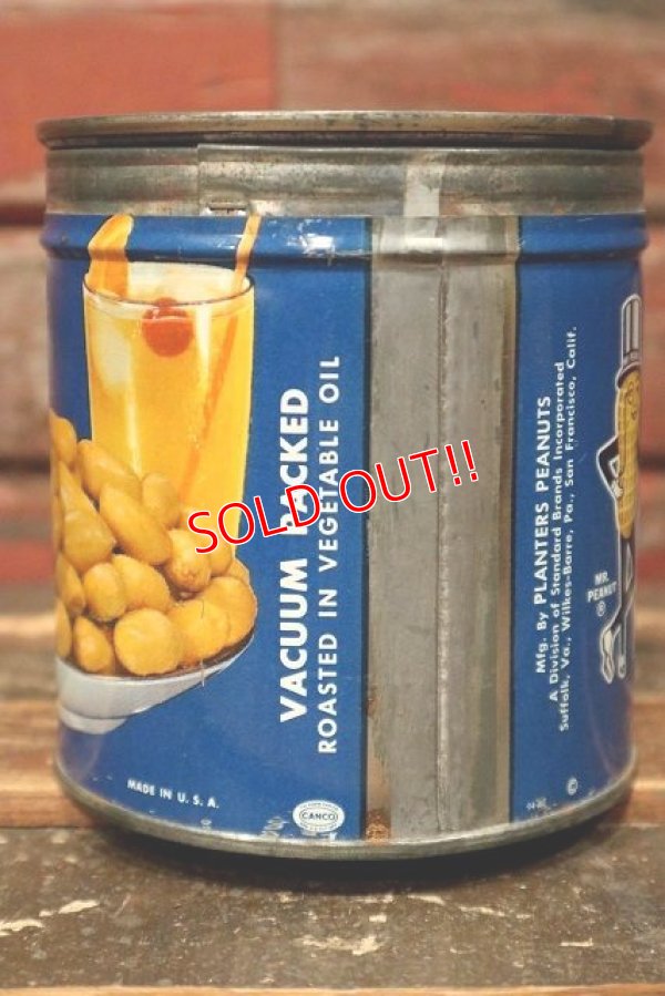 画像5: ct-220501-61 PLANTERS / MR.PEANUT 1950's-1960's Can
