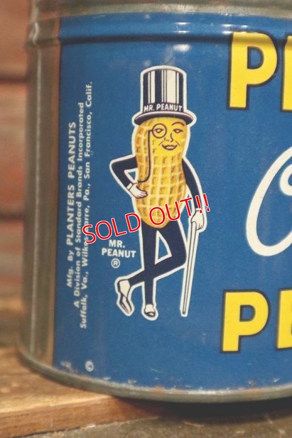 画像2: ct-220501-61 PLANTERS / MR.PEANUT 1950's-1960's Can