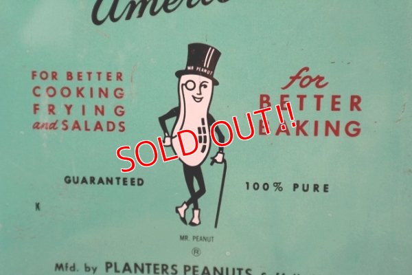 画像8: ct-220501-50 PLANTERS / MR.PEANUT 1960's NOVALA PEANUT OIL 5 GALLONS Can