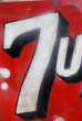 画像2: dp-220501-18 7up / 1950's Metal Sign (2)