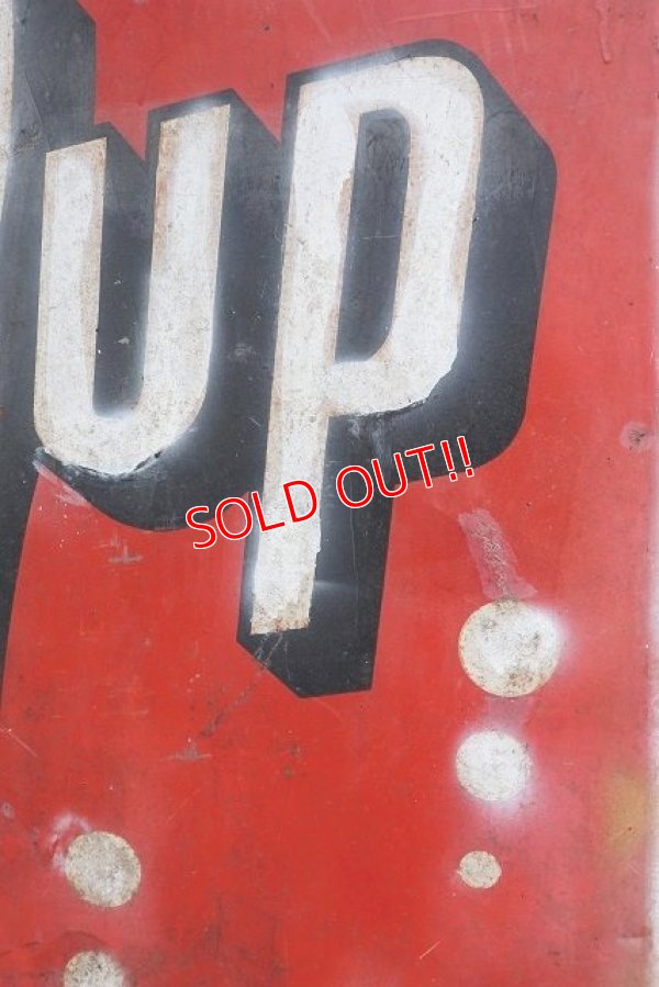 画像3: dp-220501-18 7up / 1950's Metal Sign