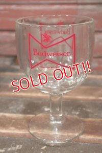 gs-220501-04 Budweiser / 1980's〜 Goblet Glass