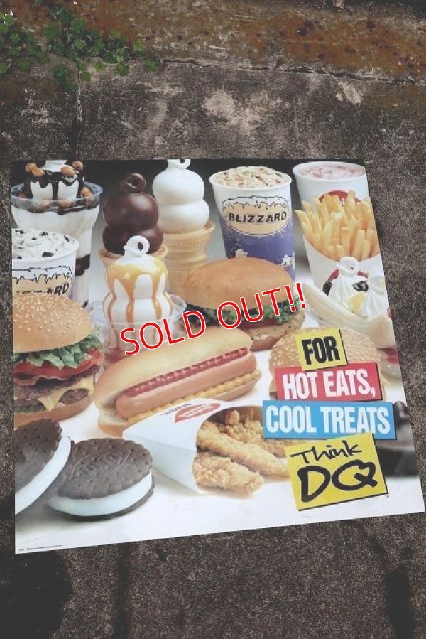 画像1: dp-220501-69 Dairy Queen / 1996 Translite "FOR HOT EATS, COOL TREATS"