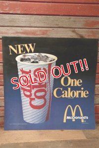 dp-220501-68 McDonald's / 1983 Translite "diet Coke 