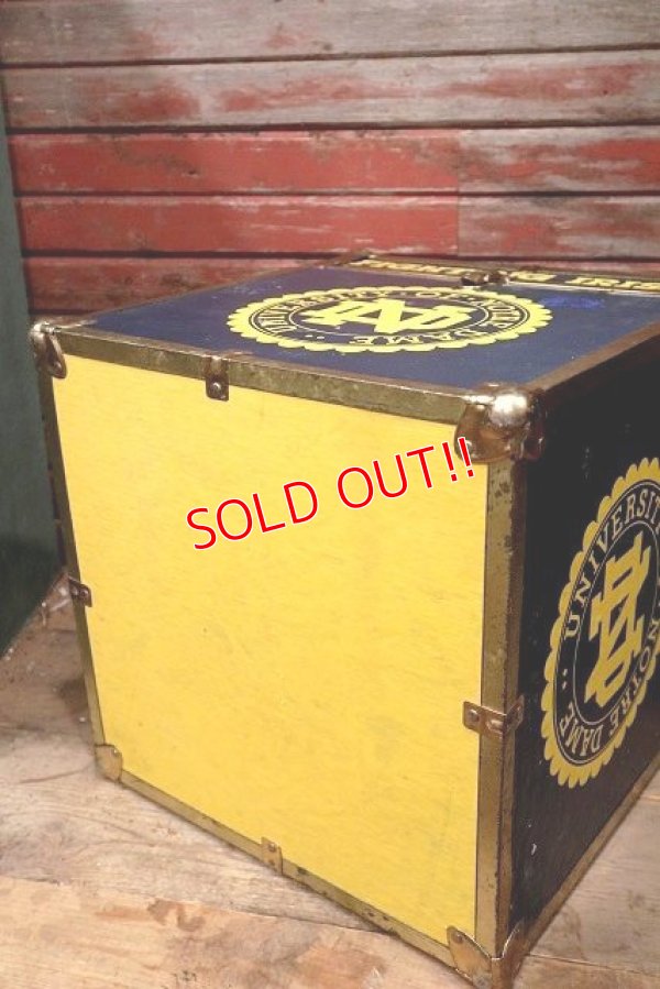 画像12: dp-220501-77 University of Notre Dam Fighting Irish / 1970's Storage Box