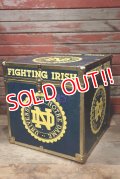 dp-220501-77 University of Notre Dam Fighting Irish / 1970's Storage Box