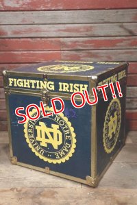 dp-220501-77 University of Notre Dam Fighting Irish / 1970's Storage Box