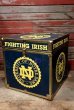 画像1: dp-220501-77 University of Notre Dam Fighting Irish / 1970's Storage Box (1)