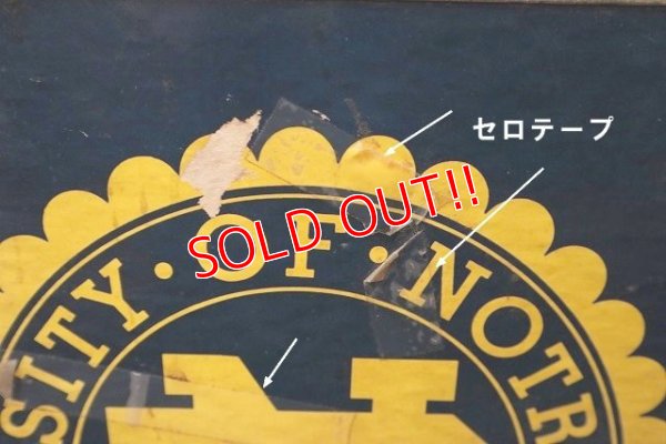 画像8: dp-220501-77 University of Notre Dam Fighting Irish / 1970's Storage Box