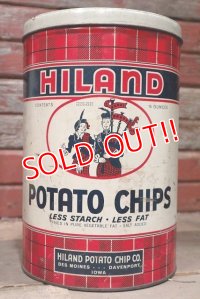 dp-220501-21 HILAND / Vintage Potato Chips Can