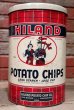 画像1: dp-220501-21 HILAND / Vintage Potato Chips Can (1)