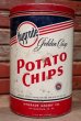 画像1: dp-220501-21 Hygrade Golden Chips / Vintage Potato Chips Can (1)