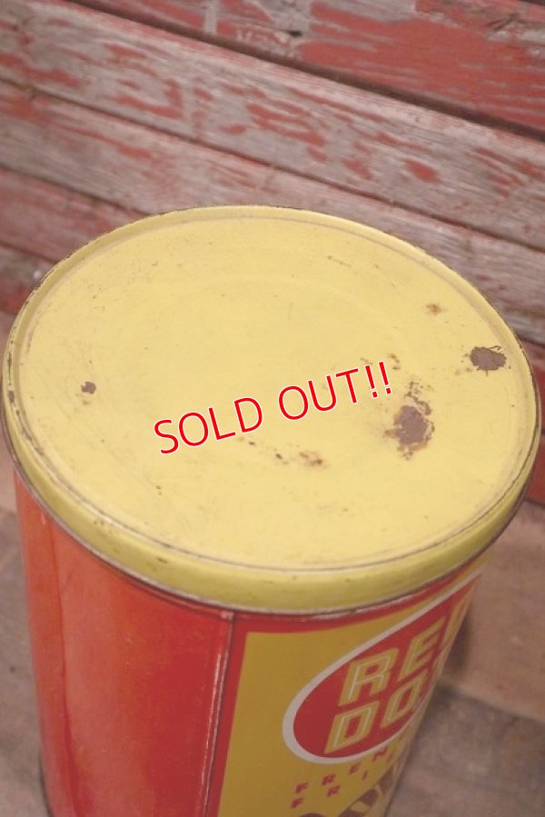 画像6: dp-220501-21 RED DOT / Vintage Pop Corn Can