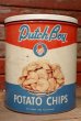 画像1: dp-220501-21 Dutch Boy / Vintage Potato Chips Can (1)