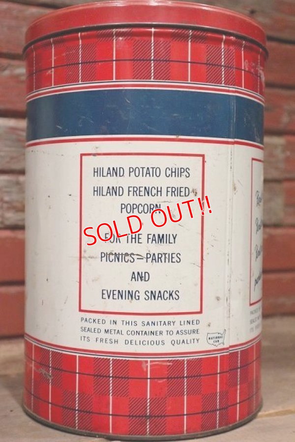 画像3: dp-220501-21 HILAND / Vintage Potato Chips Can