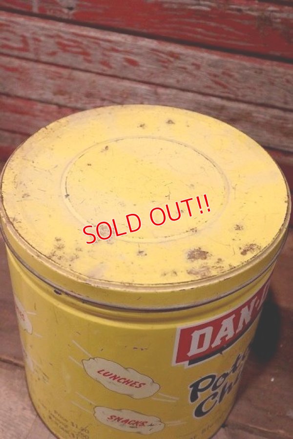 画像6: dp-220501-21 DAN・DEE / Vintage Potato Chips Can
