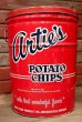 画像2: dp-220501-21 Artie's / Vintage Potato Chips Can (2)