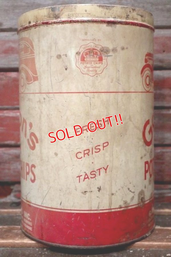 画像5: dp-220501-21 Gordon's / Vintage Potato Chips Can