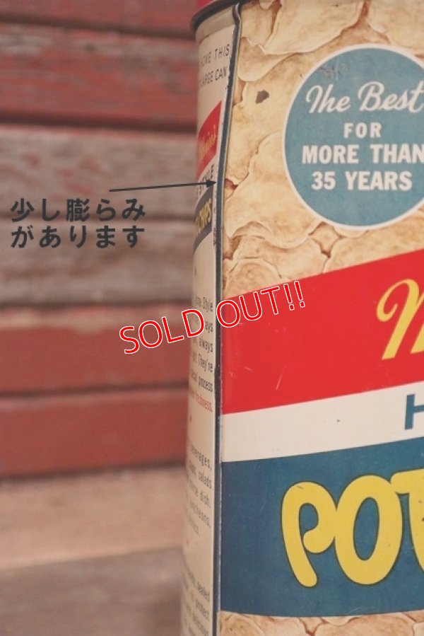 画像5: dp-220501-21 Mrs. Klein's / Vintage Potato Chips Can