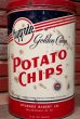 画像3: dp-220501-21 Hygrade Golden Chips / Vintage Potato Chips Can