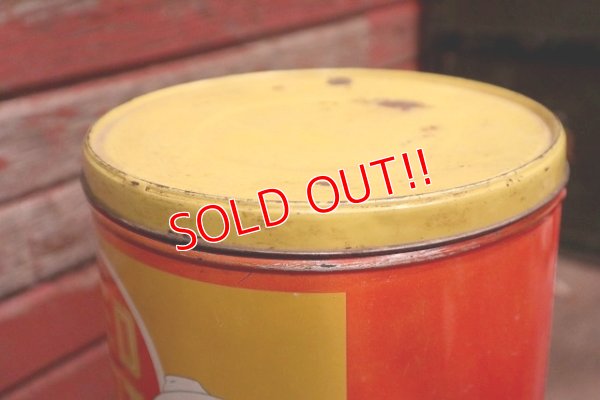 画像7: dp-220501-21 RED DOT / Vintage Pop Corn Can