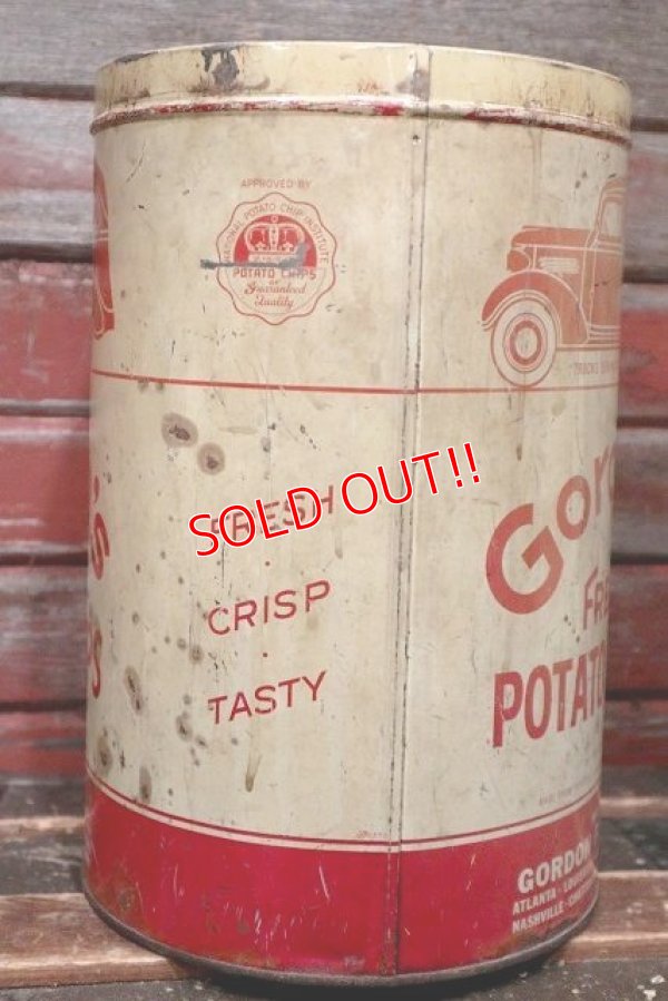 画像6: dp-220501-21 Gordon's / Vintage Potato Chips Can