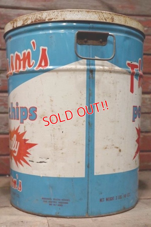 画像4: dp-220501-21 Thomasson's / Vintage Potato Chips Can
