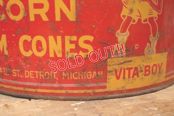 画像9: dp-220501-21 Vita-Boy / Vintage Potato Chips Can